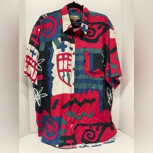 Vintage Tommy Bahama button up lightweight shirt